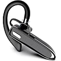 WJBCNEENT Single Ear Business Earbuds, Wireless Bluetooth Headphone with Mic, 80 Hours Standby Time Bluetooth 5.3 Earpiece for Truck/Car Driving (No