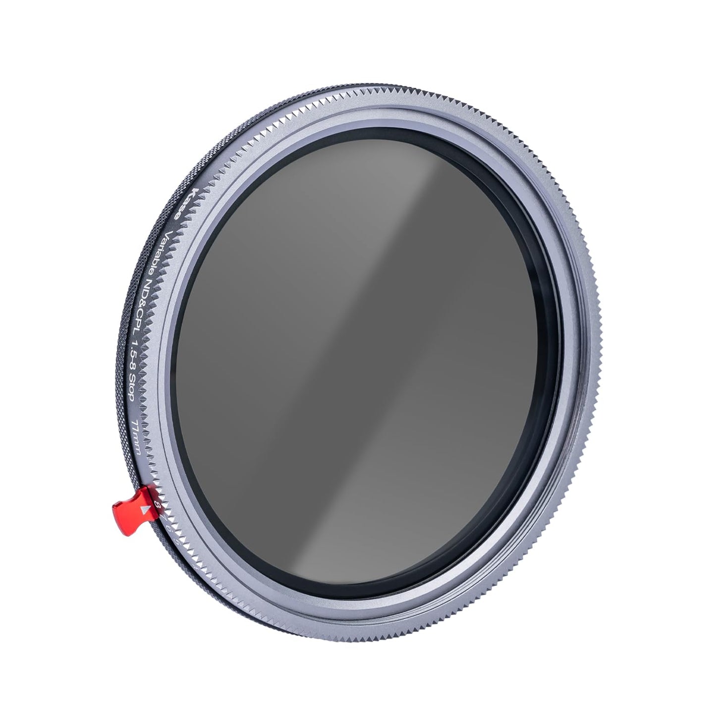 Kase CPL/Vari ND Combo Screw-in Filter 1.5-8 Stop ND3 to ND236 Optical Glass (77mm)