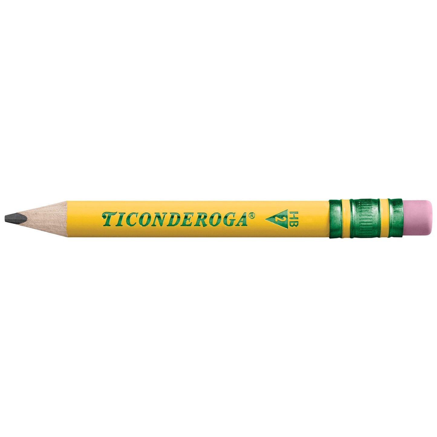 Ticonderoga My First Half-Size Wooden Pencils, 12 Pencils/Pack, 1 Pack