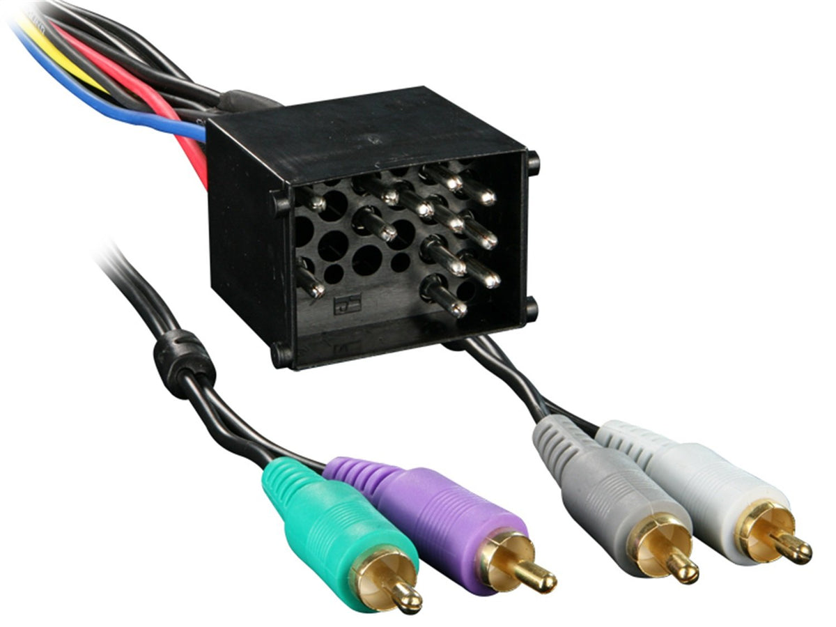 Metra Electronics 70-8591 Radio Wiring Harness for BMW Amp Integration, Multi Color