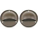 Lumina Lighting® 2W LED Deck Lights (2 Pack) | Low Voltage Landscape Lighting Waterproof - 12V 3000K Outdoor Patio Step Deck Lighting | Replaceable G4