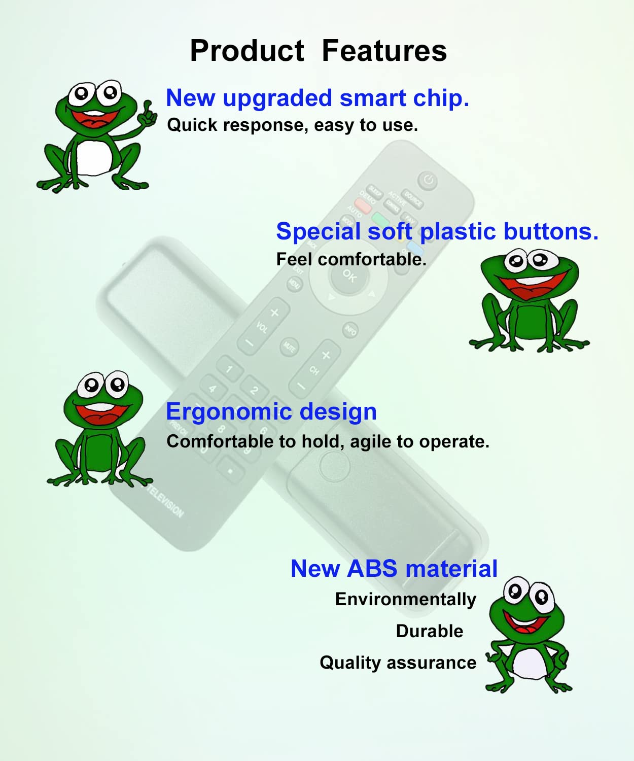 JISOWA Remote Control for Philips LCD TV 32PFL3403D/27 42PFL3603D/27 42PFL5603D/27 42PFL7403D/27 47PFL3704D/F7 47PFL5704D/F7 47PFL7403D/F7