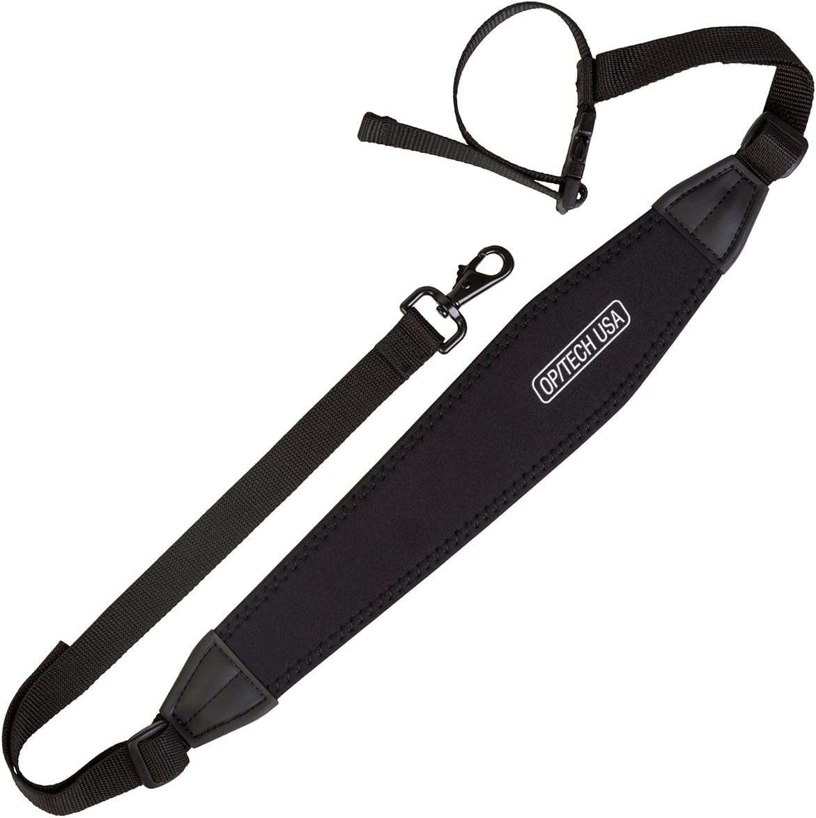 OP/TECH USA Tripod Strap with Swivel Hook - Travel Strap & Tripod Sling for Secure, Comfortable Carrying - Versatile Non-Slip Grip - Made in the USA