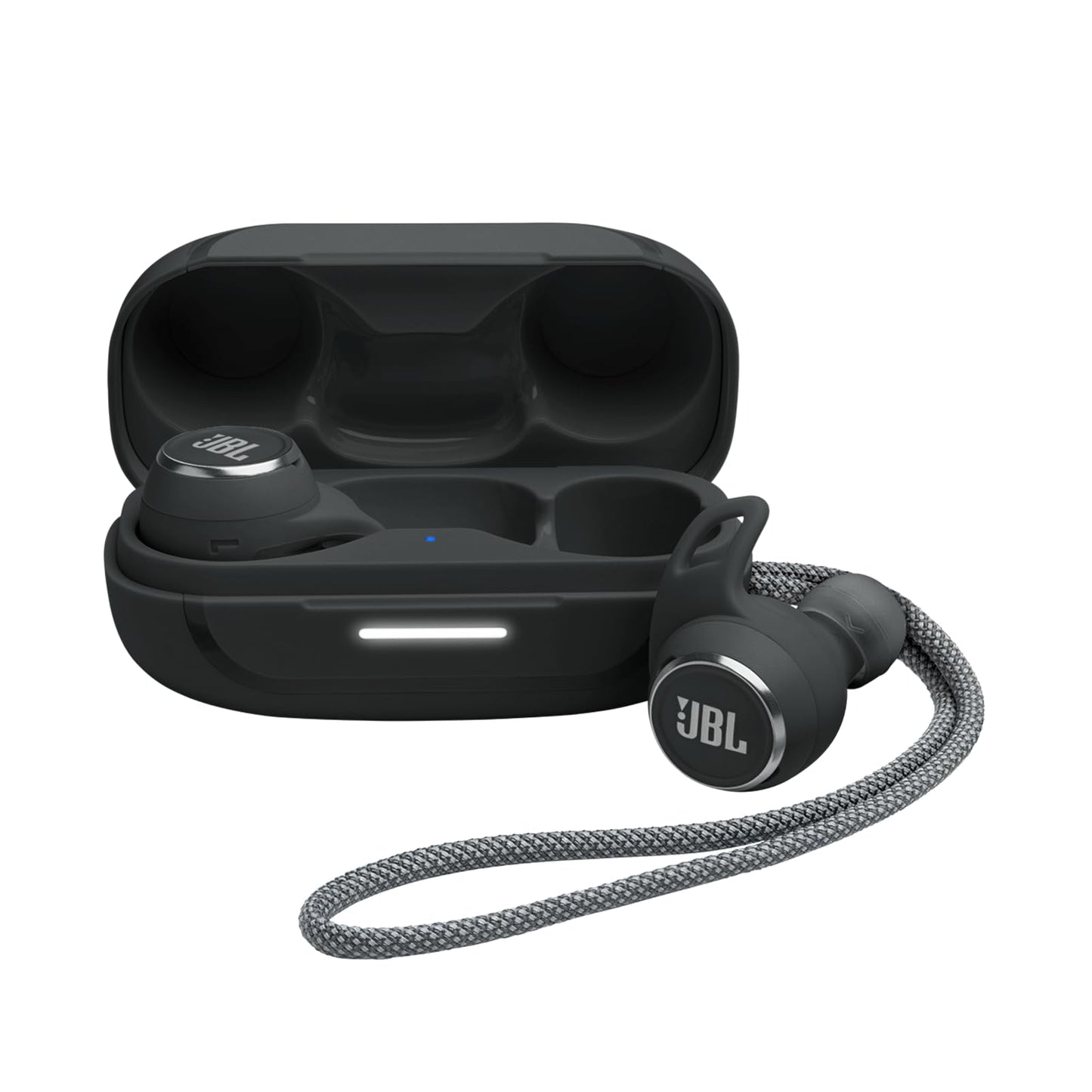 JBL Refect Aero - True Wireless Noise Cancelling Active Earbuds, 6 Mics for Perfect Calls with Voice Aware, Extreme dustproof & waterproof, (Black)