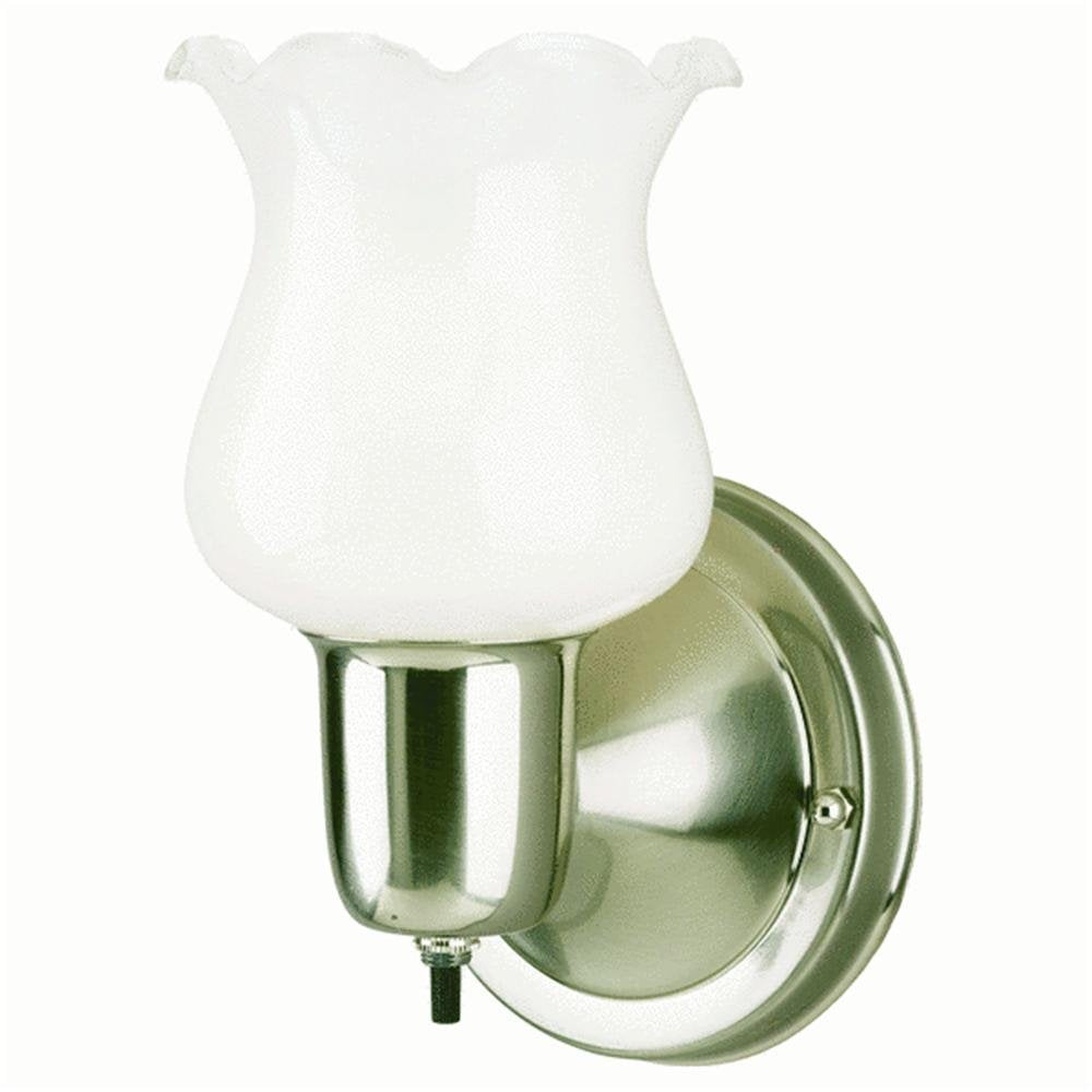 Westinghouse 66654 Corp 4-1/2-Inch Wall Bracket, Nickel , Red