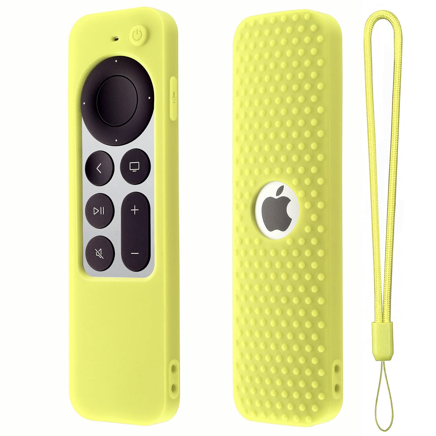 Hi Color Remote Control Cover for Apple TV Siri Remote(2nd Generation)Silicone Cover for Apple TV Remote case 4K, Apple TV HD Soft and Durable