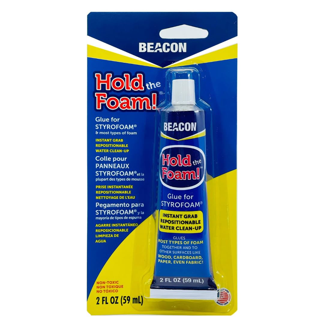 Beacon Hold The Foam Glue 2oz