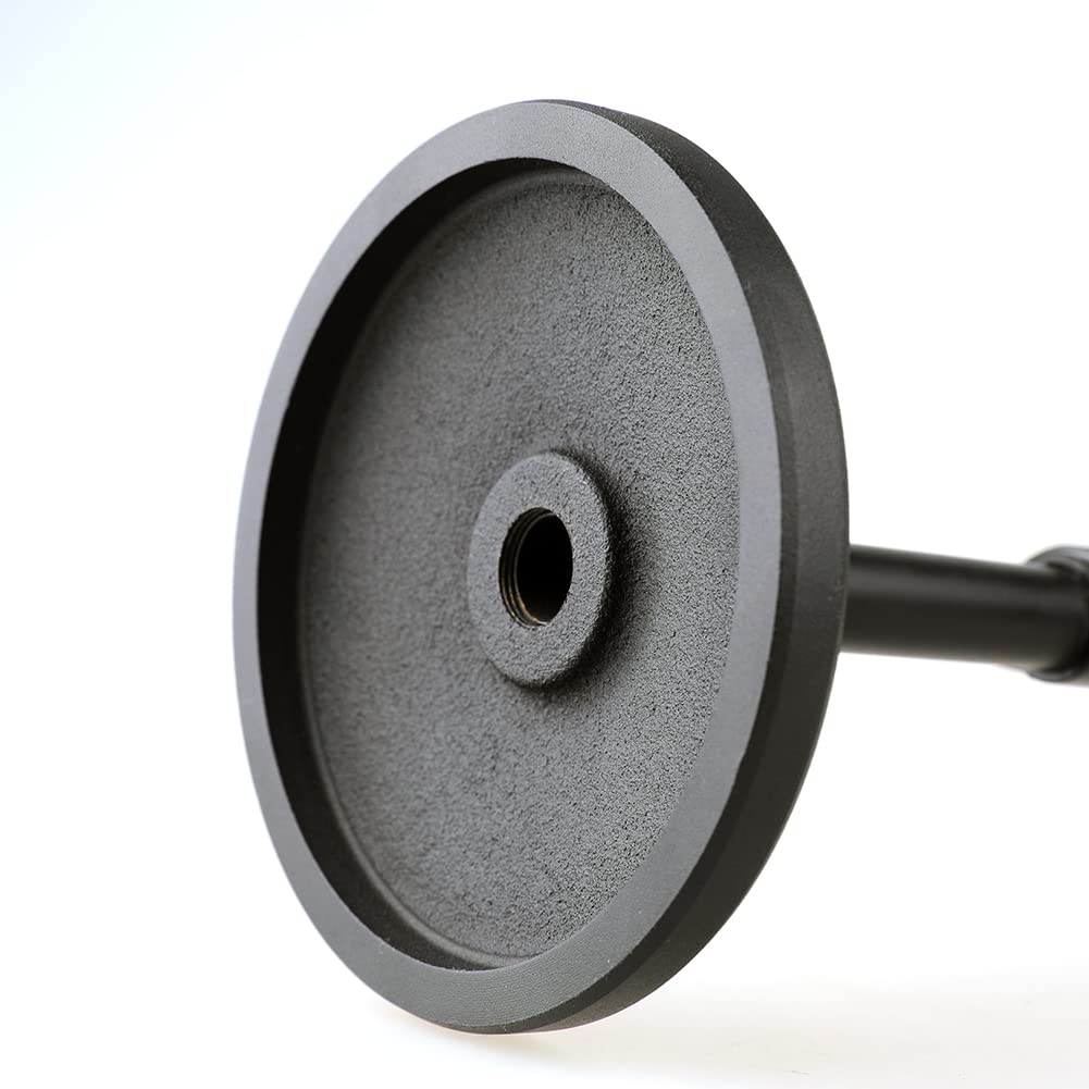 ZRAMO Desk Top Adjustable Stand for Retro Microphone Large Size Microphone, come with Two Clip (not Including any Mics)