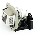 AWO VLT-XD206LP Replacement Lamp Bulb with Housing for Mitsubishi SD206 SD206U XD206U MD-307S MD-307X Projectors