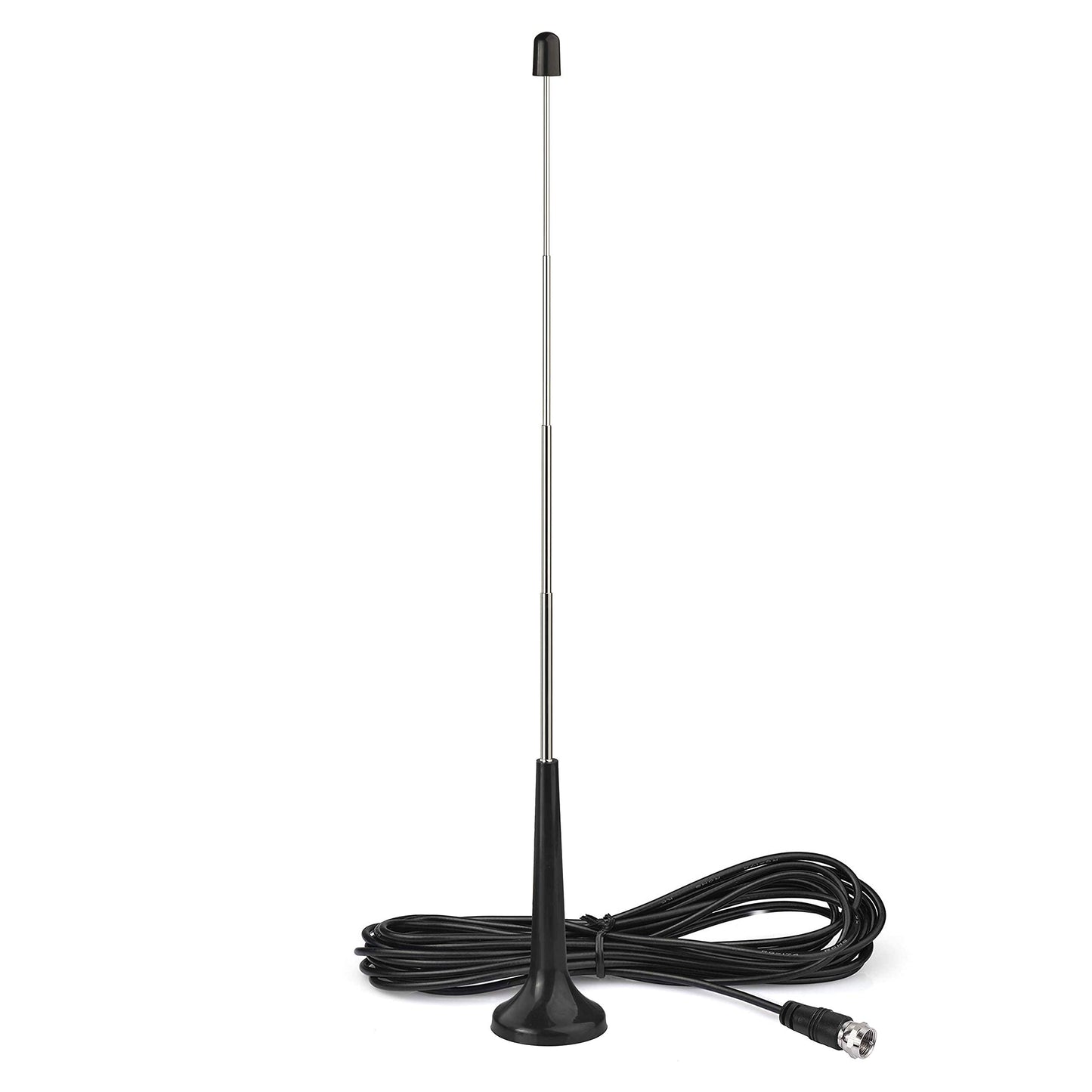 Bingfu Magnetic Base Telescopic FM Antenna and AM Loop Antenna for Pioneer Onkyo Yamaha Marantz Indoor Digital HD Radio FM Bluetooth Home Stereo