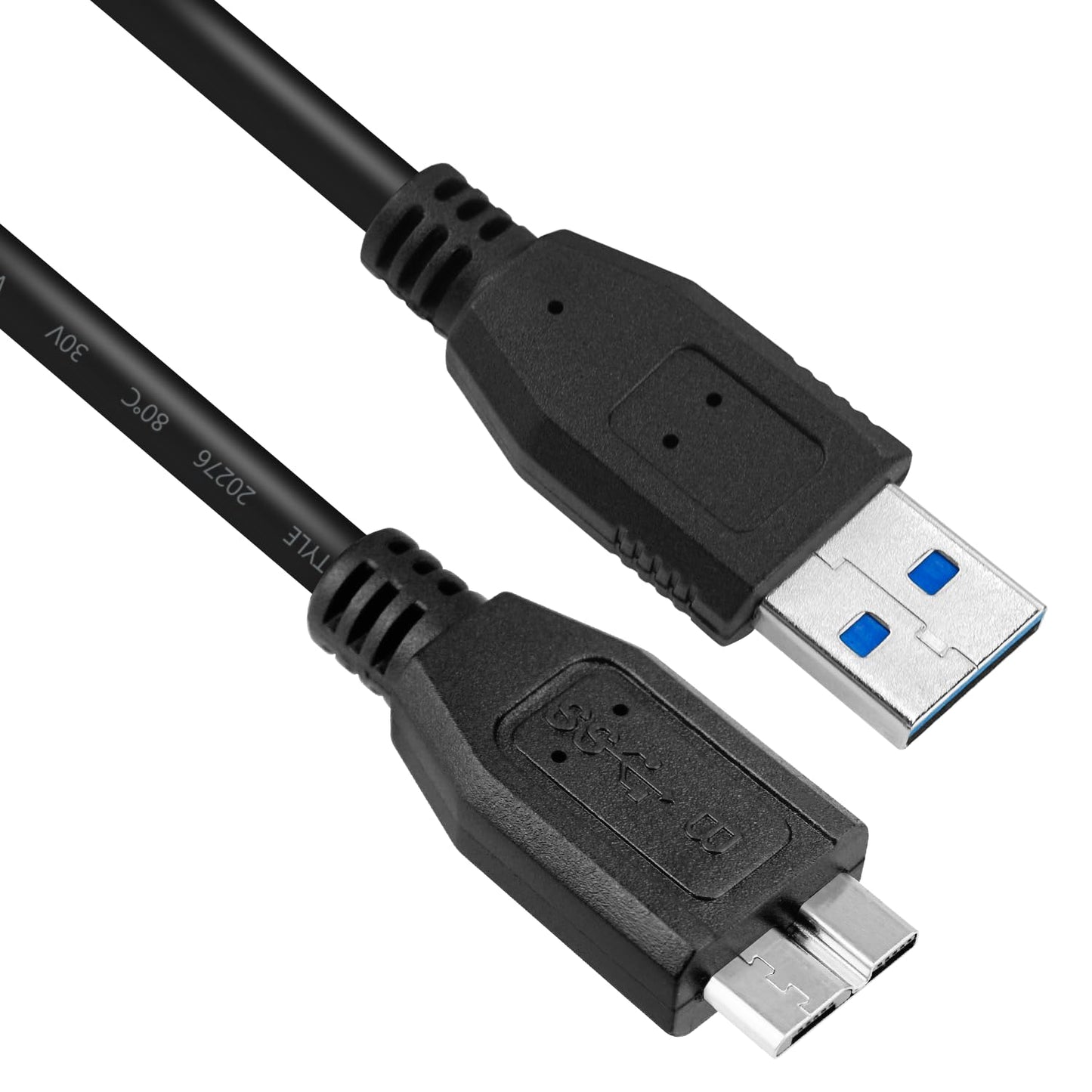 MaxLLTo 6Feet USB 3.0 Data Cable Cord for Western Digital WD My Book External Hard Drive