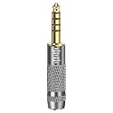 GEEKRIA 4.4mm to 3.5mm Balanced Headphones Adapter Converter for 3.5mm 4-Pole Cable to 4.4mm Player Device, Durable Aluminum Alloy Conversion Audio