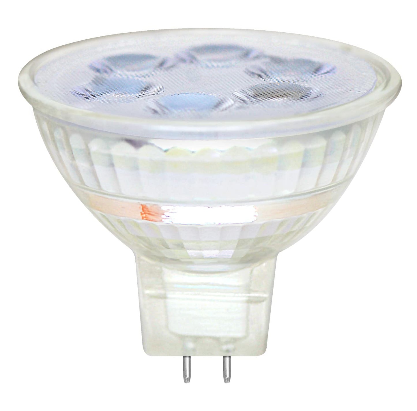 Sylvania Glass LED Flood LAMP, MR16, 6 WATTS, 3000K, 82 CRI, GU5.3 Base, 12 Volts, DIMMABLE, 1 Pack, Warm White (78240)