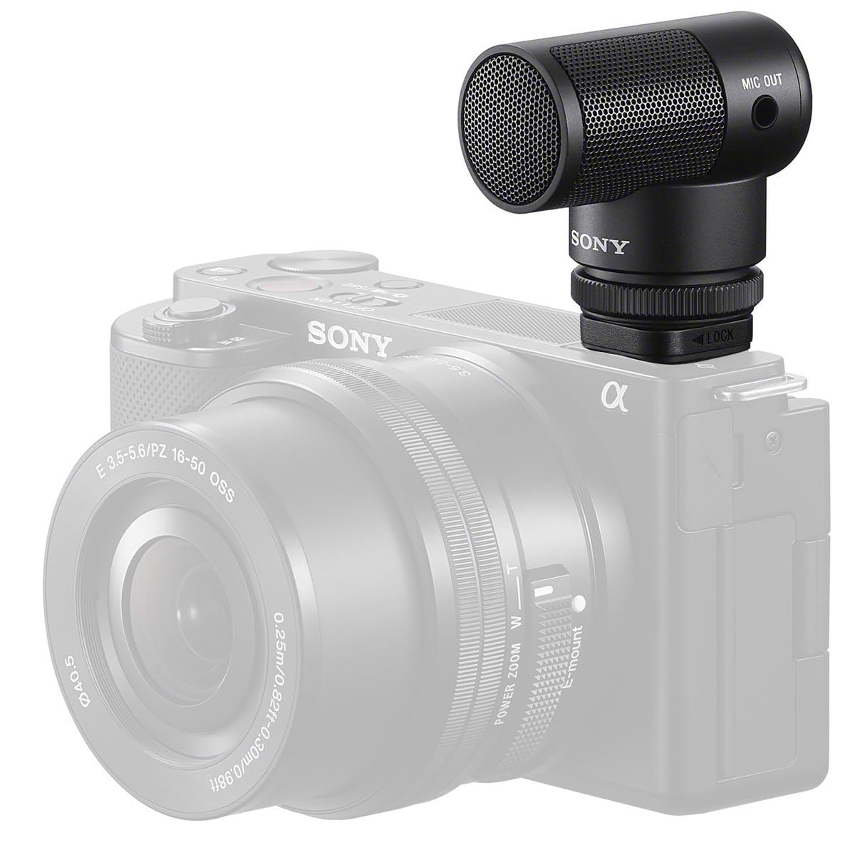 Sony Vlogger Shotgun Microphone ECM-G1, Auxiliary