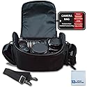 Large Digital Camera / Video Padded Carrying Bag / Case for Nikon, Sony, Pentax, Olympus Panasonic, Samsung, and Canon DSLR Cameras + eCostConnection