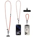 HOMEPAC 3 in 1 Cell Phone Lanyard, Detachable and Adjustable Mobile Phone Strap, Anti-Theft and Anti-Slip Design, Suitable for Most Smartphones