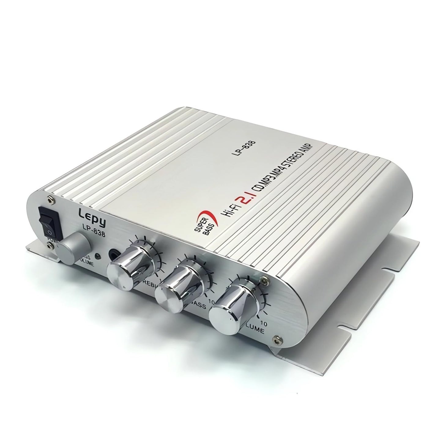 Yoidesu Mini HiFi Audio Power Amplifier Home Stereo Bass Digital Amplifiers 15W x 2 RMS Power Output Auto Car Digital Amp Support & 3.5mm Input