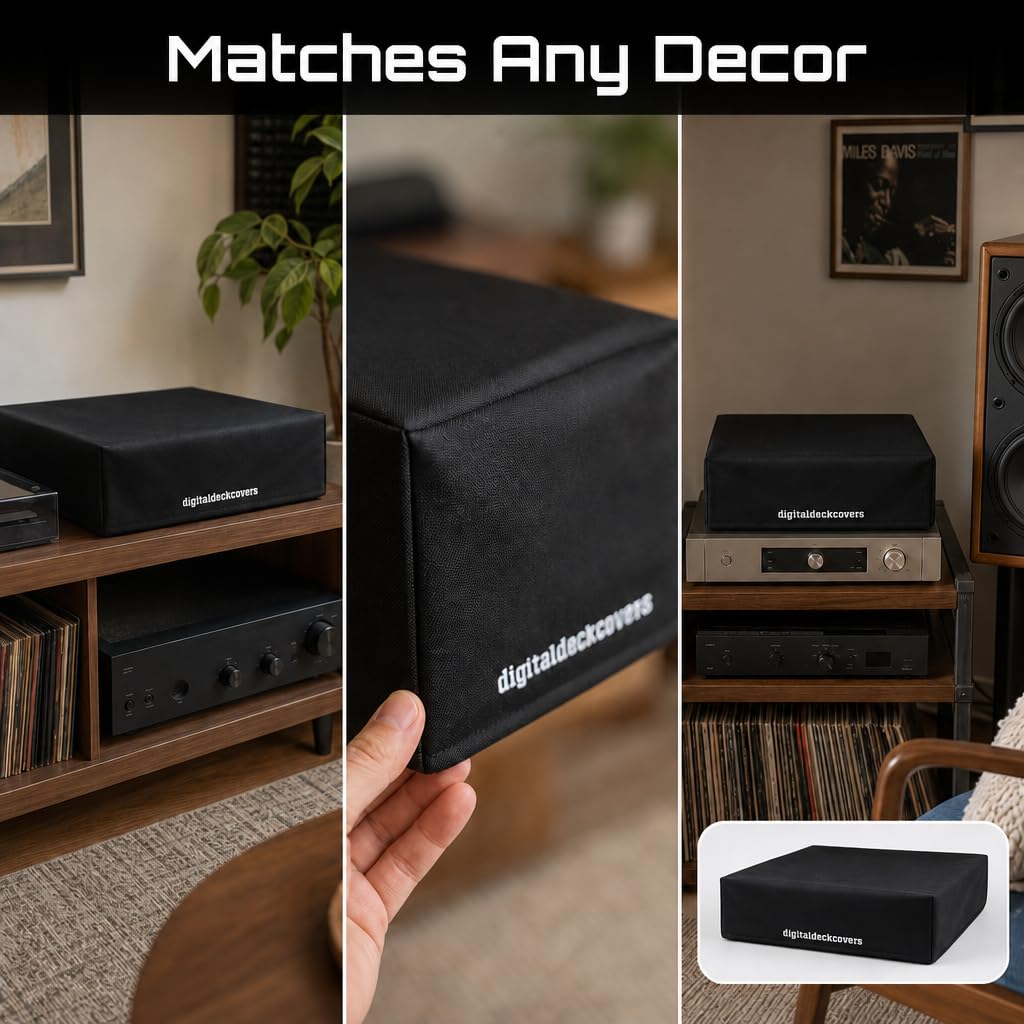 Vintage Technics Turntable Dust Cover - SL-Q300 /SL-B200 /SL-B250 /SL-B260 /SL-BD20 /SL-BD22 /SL-BD27 /SL-BD35 /SLD-20 /SL-PC11 /SL-QD33 + Others by
