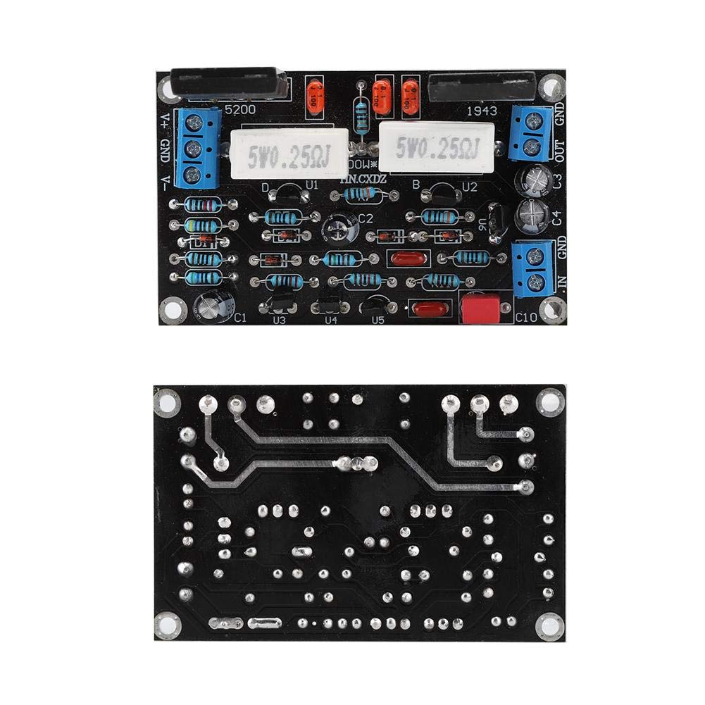 2SC5200&2SA1943 Power Amplifier Board DC 10 45V 150W Dual Channel Digital Power Audio Amplifier Board Large Capacity Board Circuit Board