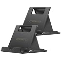 MoKo 2PCS Phone/Tablet Stand, Desktop Holder for 4-11" Device, Fit with iPhone 17/17 Air/17 Pro/17 Pro Max, iPhone 16/Pro/Pro Max/Plus, iPhone