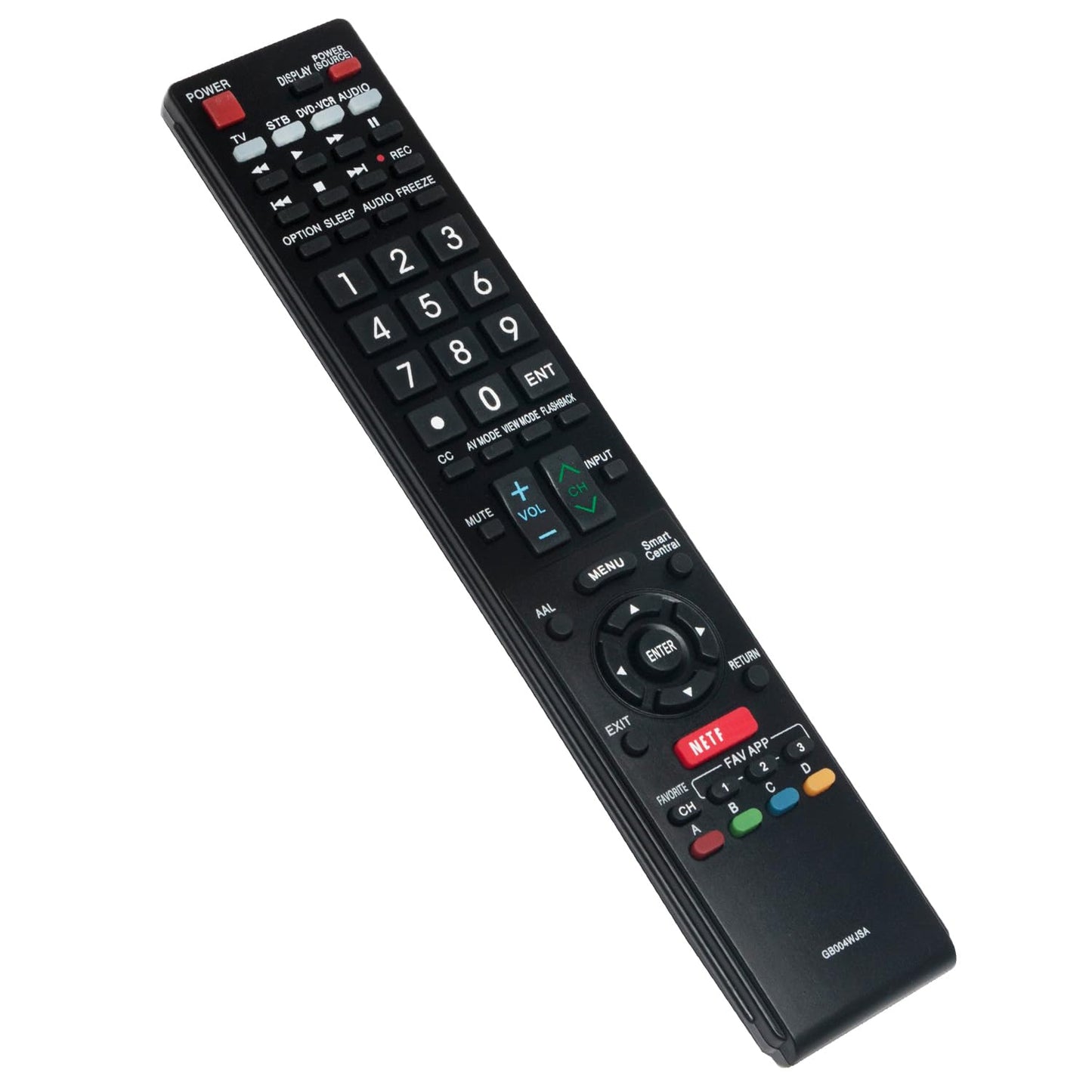 GB004WJSA Replace Remote Applicable for Sharp AQUOS TV LC-60C7500U LC-80C6500U LC-70LE650U LC-42LE540U LC-46LE540U LC-40LE830U LC-40LE830UA