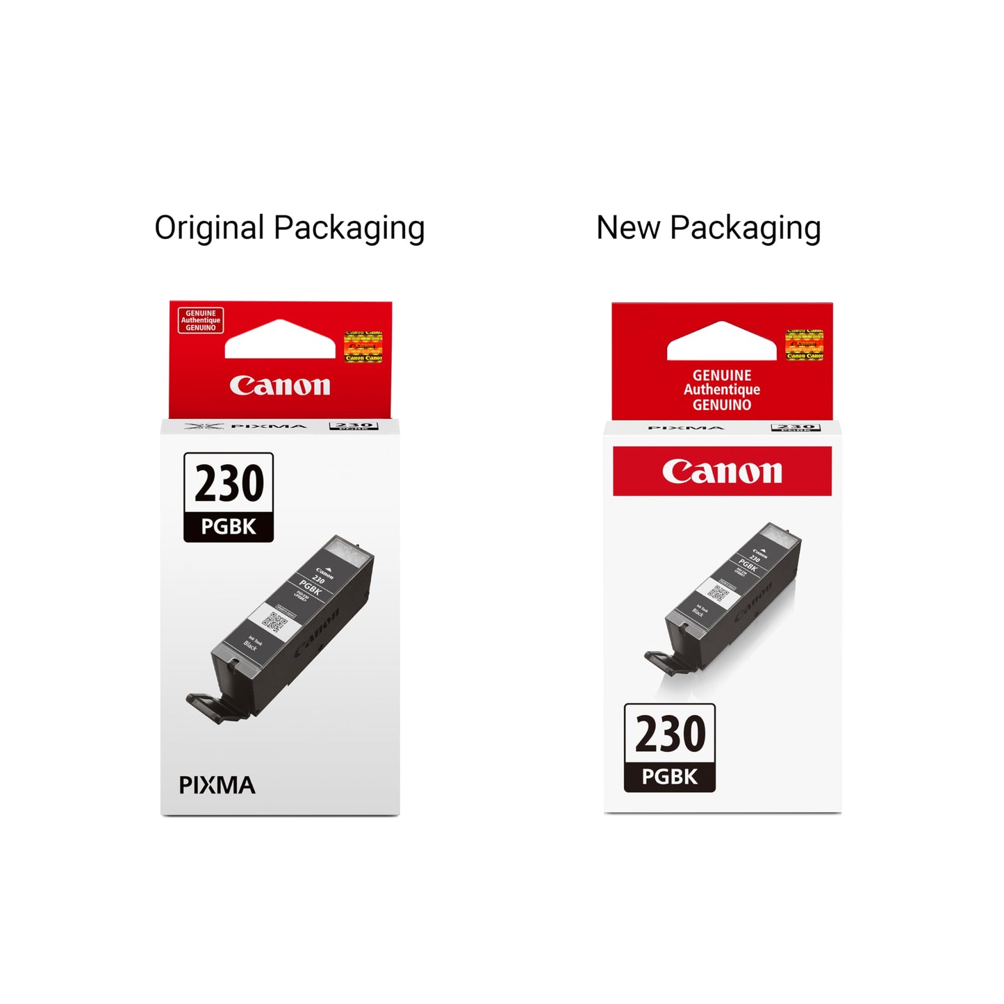 Canon PGI-230 Genuine Pigmant Black Ink Tank, Compatible with PIXMA TS8820 Printers