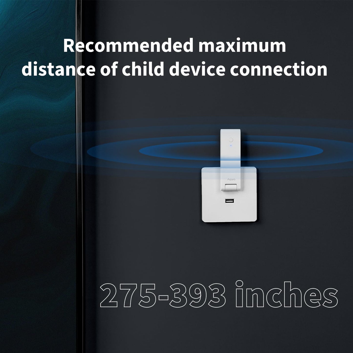 Aqara Smart Hub E1 for Home Automation, 2.4 GHz Wi-Fi Required, Features Aqara Zigbee (Not Third-Party), Powered by USB-A, Small Size, Supports