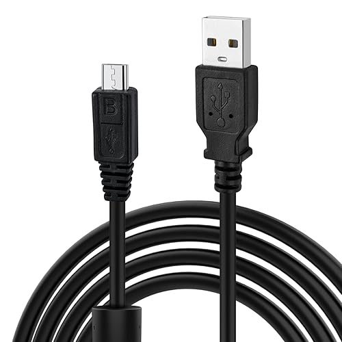 Replacement Camera Micro USB Charger Cable Data Sync Cord Compatible with Canon EOS M50, PowerShot G7X Mark II, G9 X Mark II, SX620 HS, SX720 HS