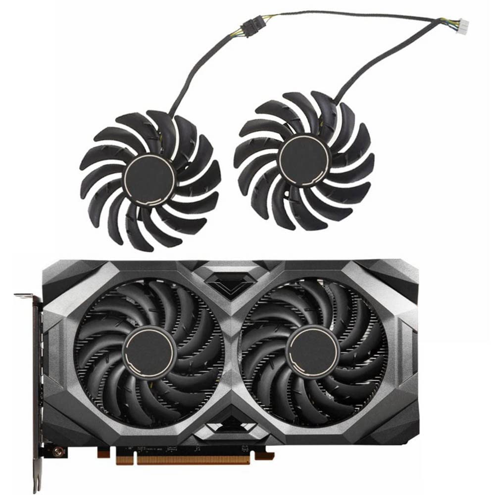 Rakstore PLD09210S12HH 85mm Graphics Card Cooling Fan Replacement for MSI RX 5700 5700XT 5600XT MECH Quiet Cooler Fan