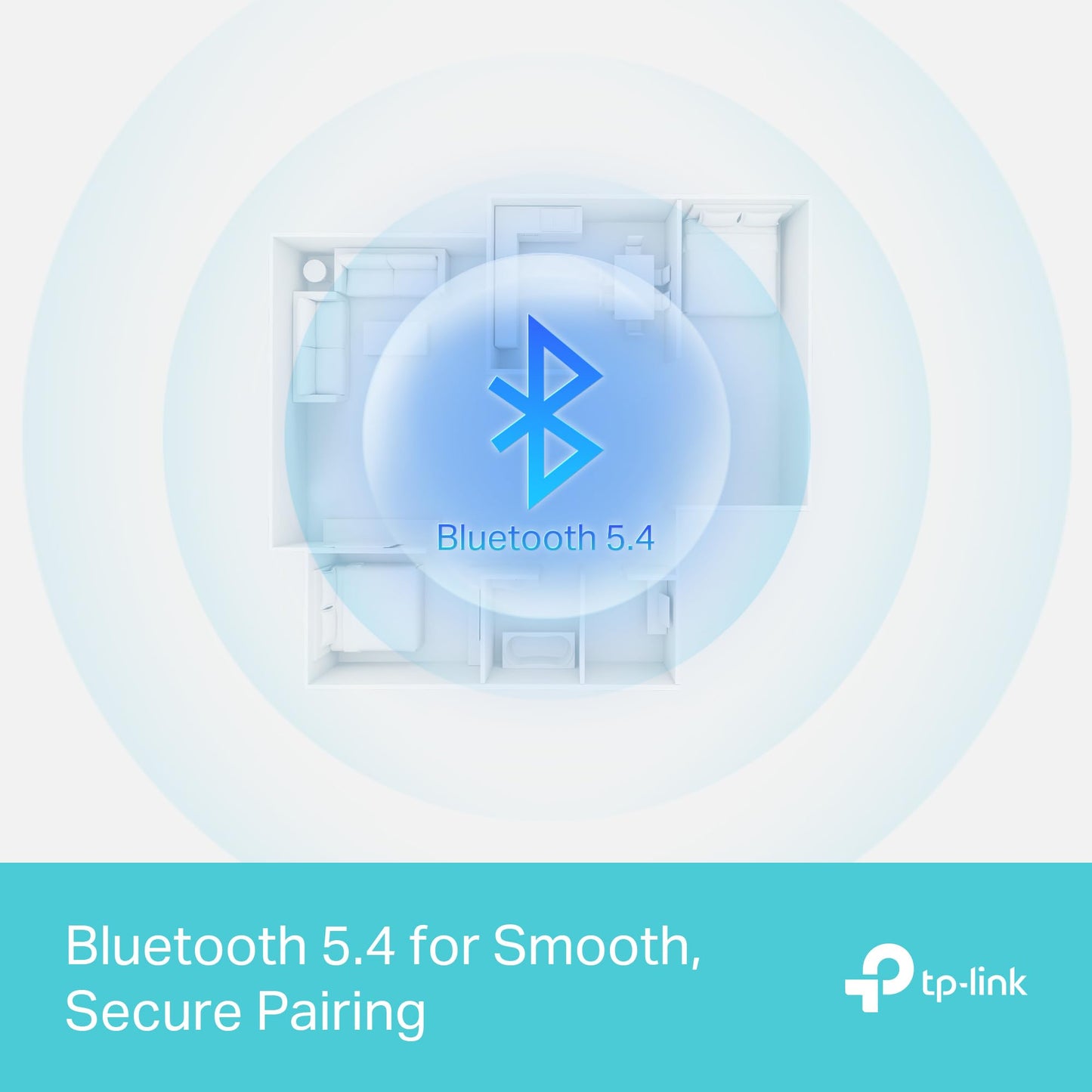 TP-Link USB Bluetooth Adapter for PC - Bluetooth 5.4 Dongle Receiver, Plug and Play, Nano Design, EDR & BLE, Supports Windows 11/10/8.1/7 for Desktop