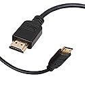 SideTrak Portable Monitor 3ft HDMI Cord | HDMI to Mini HDMI Cable | Compatible Swivel & Solo | Durable, Flexible, Tangle-Free Cord | Black
