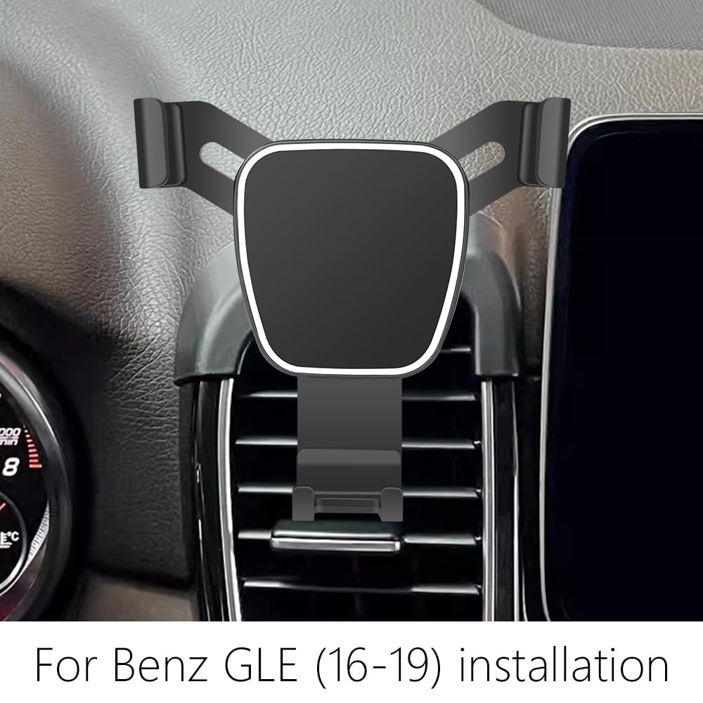 LUNQIN Car Phone Holder for Mercedes Benz GLE Class 2016-2019 ?GLS Class 2017-2019 Auto Accessories Navigation Bracket Interior Decoration Mobile Cell