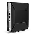 HumanCentric VESA Mount Bracket for HP Desktop Mini, ProDesk and EliteDesk - Under Desk, Wall and Arm Mounting Kit with Power Adapter Holder