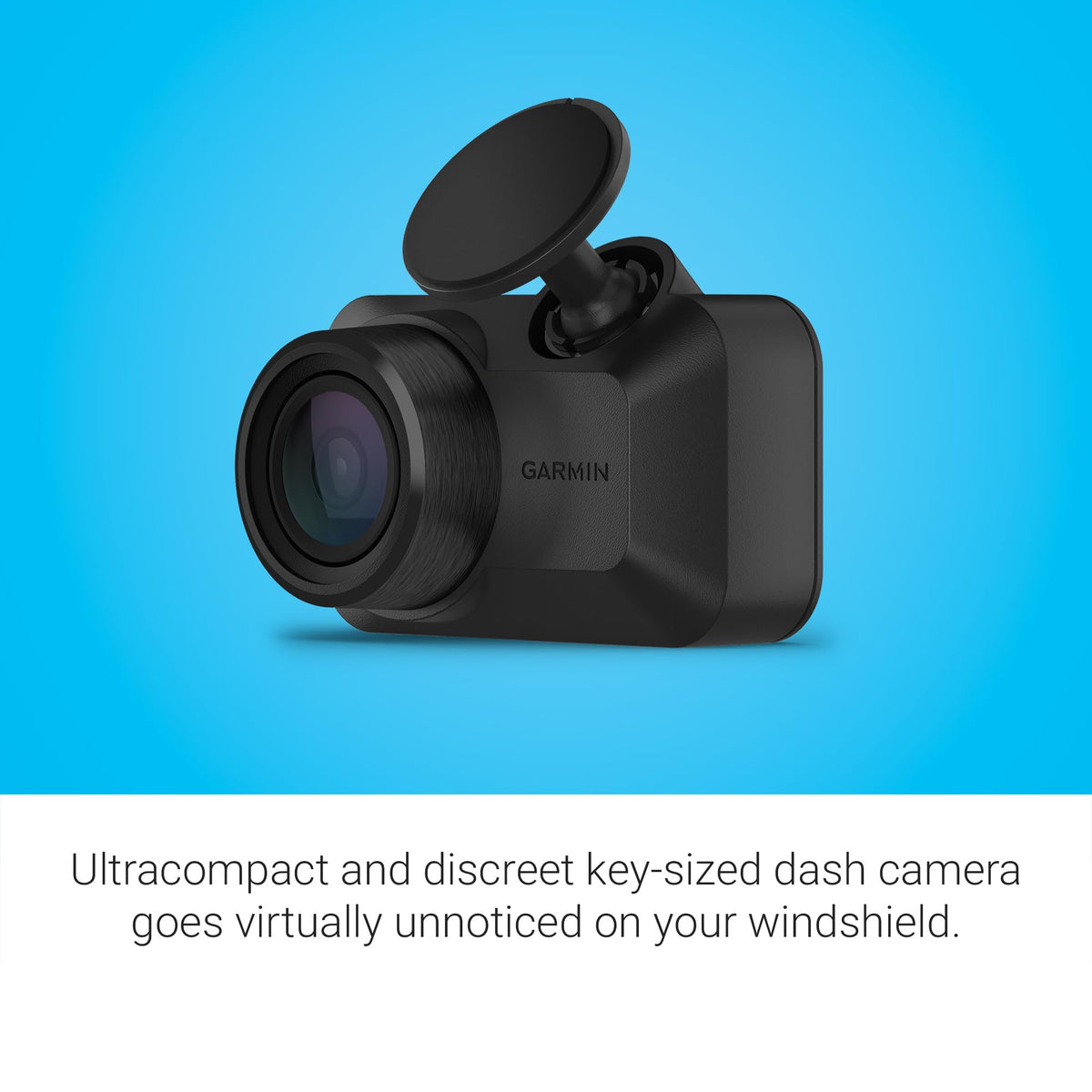 Garmin Dash Cam™ Mini 3, Ultracompact 1080p HD Dash Cam
