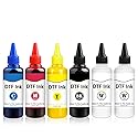 YOUEXPERT DTF Ink Premium Heat Transfer Ink Conversion Kit Refill for Epson L1800, R2400, L800, 1430, P400, P800, R2000, XP-15000 All DTF Printers