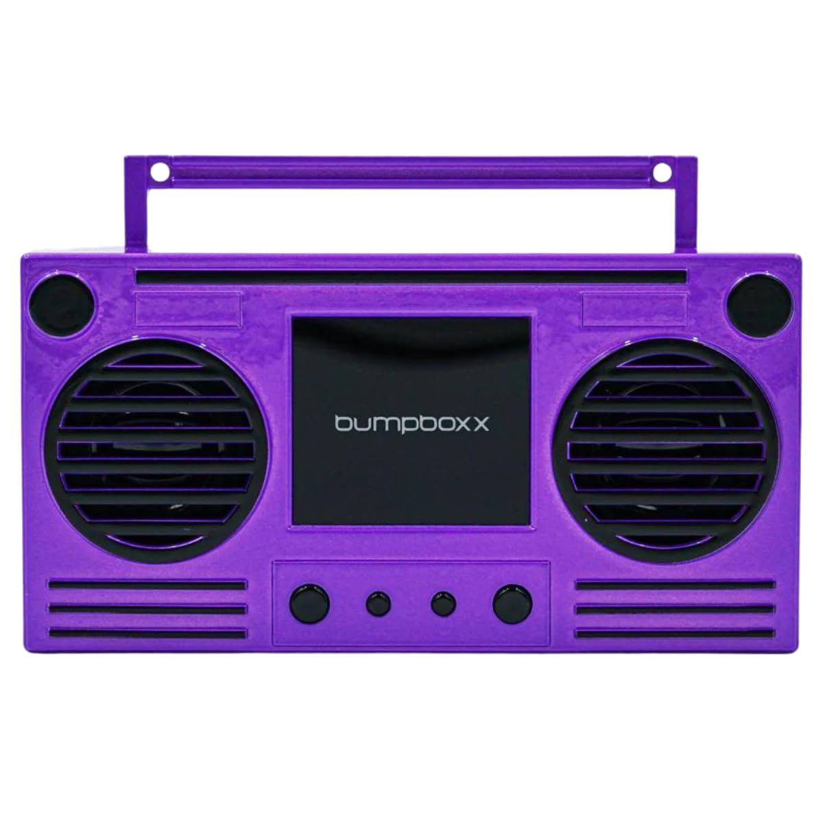 Bumpboxx MicroBoom Wearable Necklace Bluetooth Speaker Boombox | Bluetooth Portable Speaker | Includes 24” Chain & Rechargeable LI-ION Battery | Add