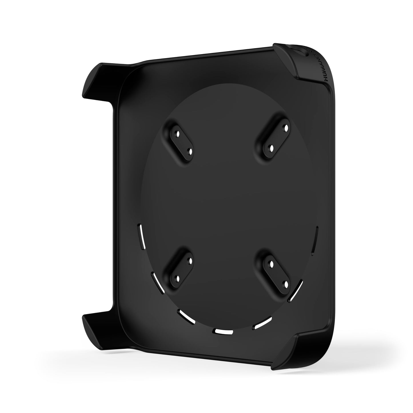 HumanCentric Mount Compatible with Mac mini, Custom Mount Adapter for Wall, Rack, Under Desk, Behind Monitor, 75x75mm and 100x100mm VESA Patterns