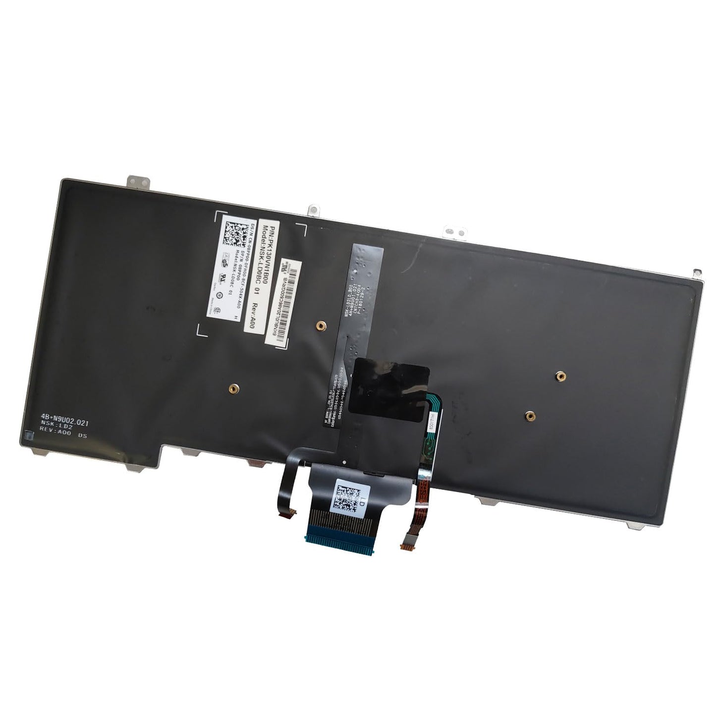 Laptop US Keyboard Compatible for Dell Latitude 12 14 7000 E7440 E7240 E7420 08PP00 PK130VN1B00 Backlit with Pointer Sticker