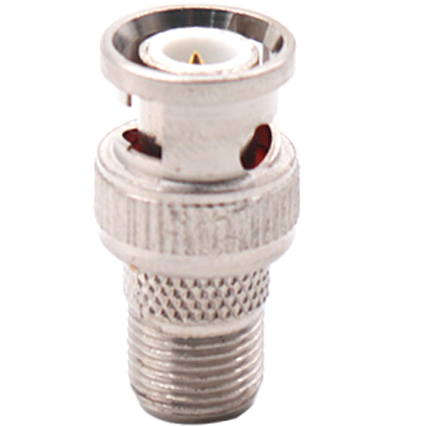 GSLSYZY 2Pcs BNC Male to F Female Coax Connector, 75 Ohm, RG6, RG59, for Scanner, Security Camera, DVR