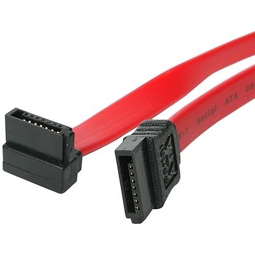 24-Inch SATA to Right Angle SATA Serial ATA Cable (SATA24RA1)
