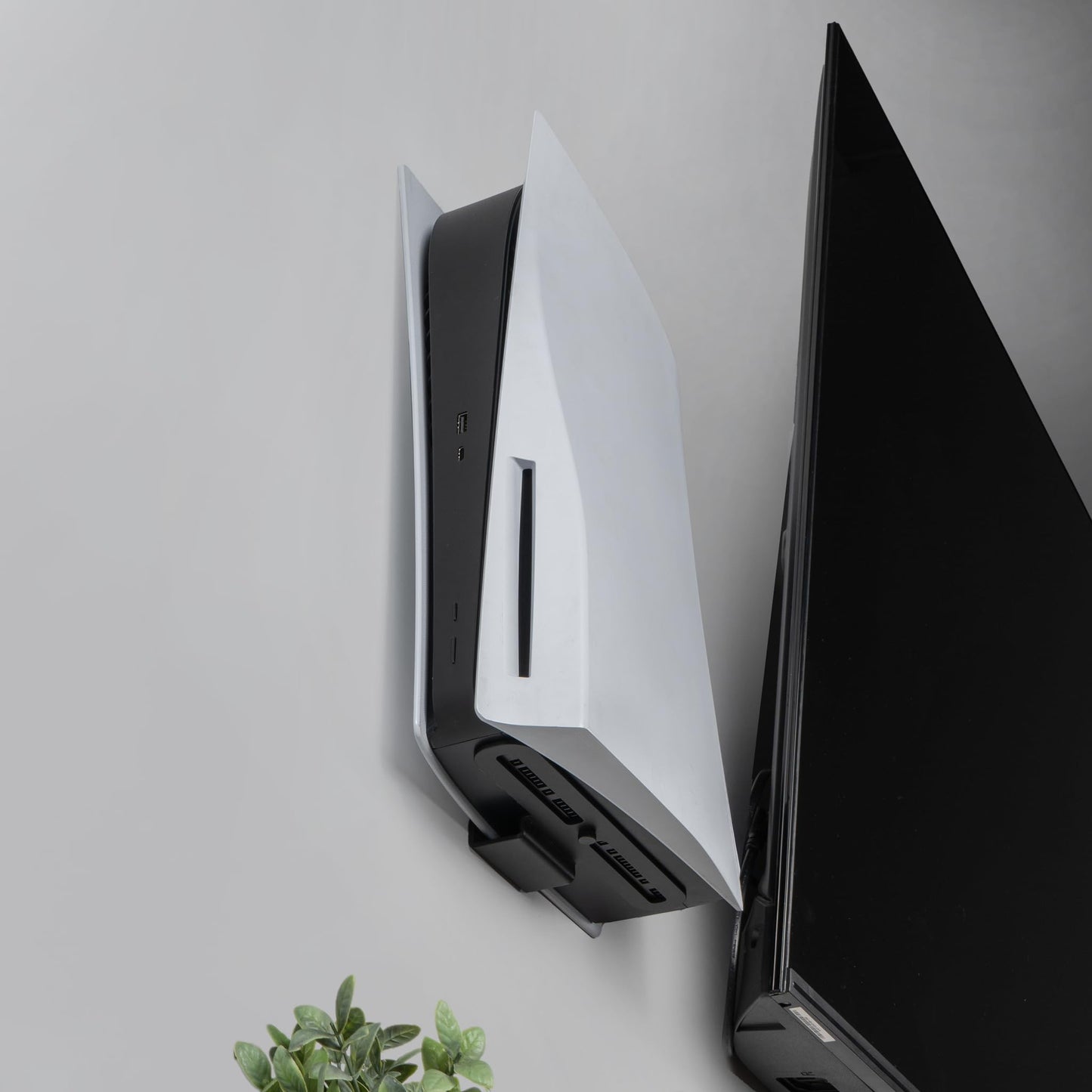 Glistco Steel - Wall Mount Compatible with Original PS5/PS5 Pro (Disc & Digital)