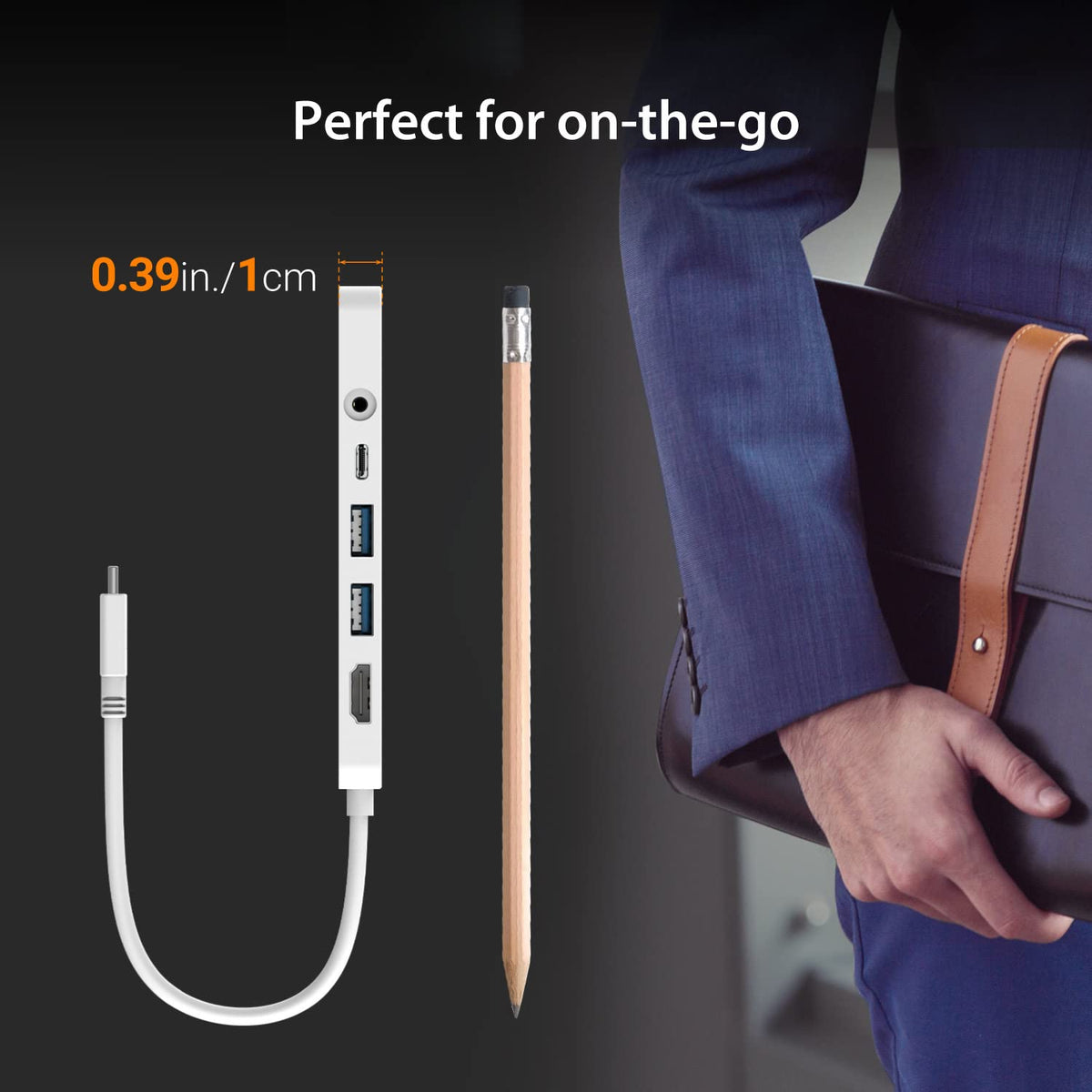 j5create USB-C Mini Hub - 4K HDMI, 2 x USB 3.1 5Gbps, microSD & SD Card