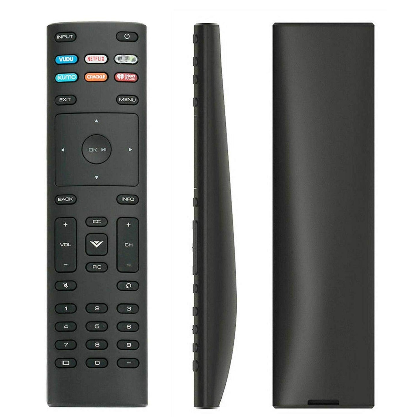 New XRT136 Compatible with Vizio Smart TV Remote Control w Vudu iheart Netflix 6 Keys