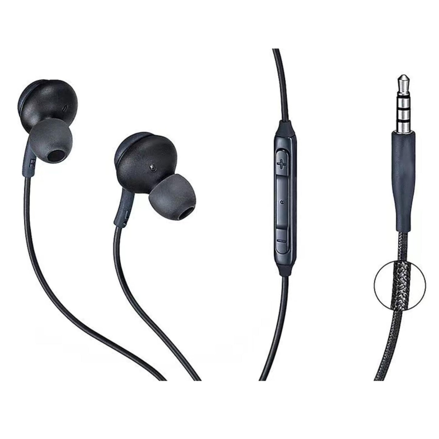 Bhvrtls 2022 in-Ear Headphones Wired Earbuds Stereo Headphones for Samsung Galaxy S10, S10E, S10+, S8, S8+, S9, S9+, Note 9- Designed 3.5 mm Jack…