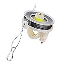 Trip Alarm Co Kevlar Tripwire 85ft Reusable Reel - Silicone Coated Wire Cord for Perimeter Trip Alarm - Lightweight, Military-Grade Silicone Wire for