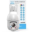 Amcrest 2MP Outdoor PTZ POE + IP Camera Pan Tilt Zoom (Optical 25x Motorized) Camera Security Speed Dome, CMOS Image Sensor, 328ft Night Vision, POE+