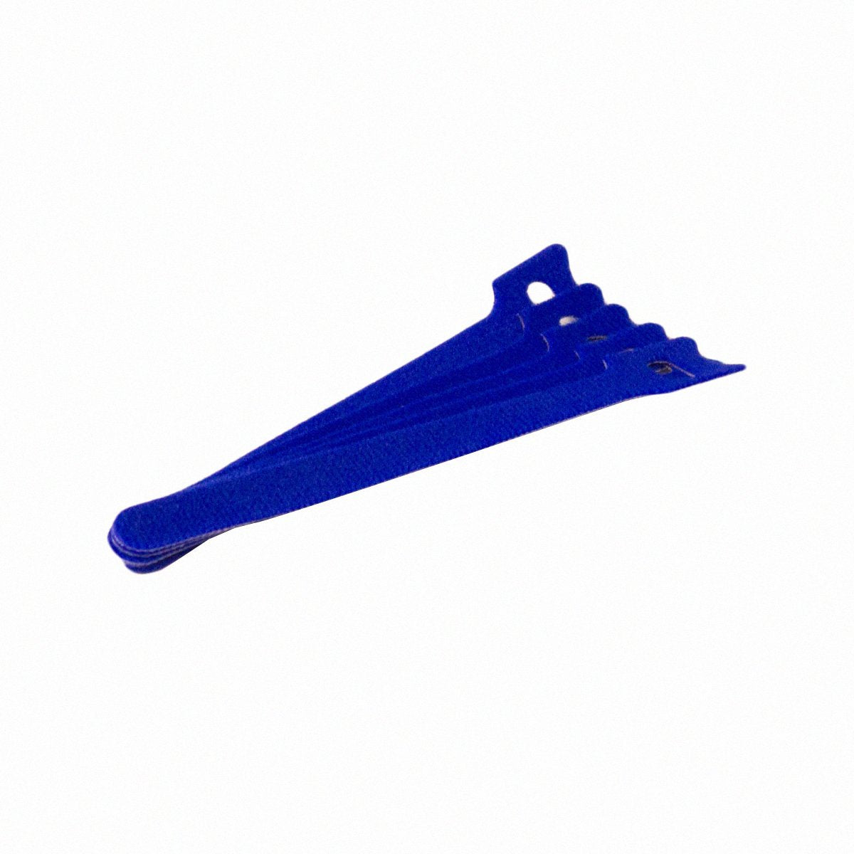 NavePoint 6 Inch Hook and Loop Reusable Strap Cable Cord Wire Ties 100 Pack Blue