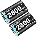 rapthor 2800mAh Rechargeable Controller Battery Pack for Xbox One/Series X/One S/One X/One Elite, 2x2800 mAh High Power NI-MH Batteries Kit Without