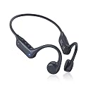 RAEOHE Bone Conduction Headphones Bluetooth 6.0, Open Ear Headphones for Running with Mic, 1H Fast Charge, 10H Playtime, IP54 Waterproof, 0.9oz