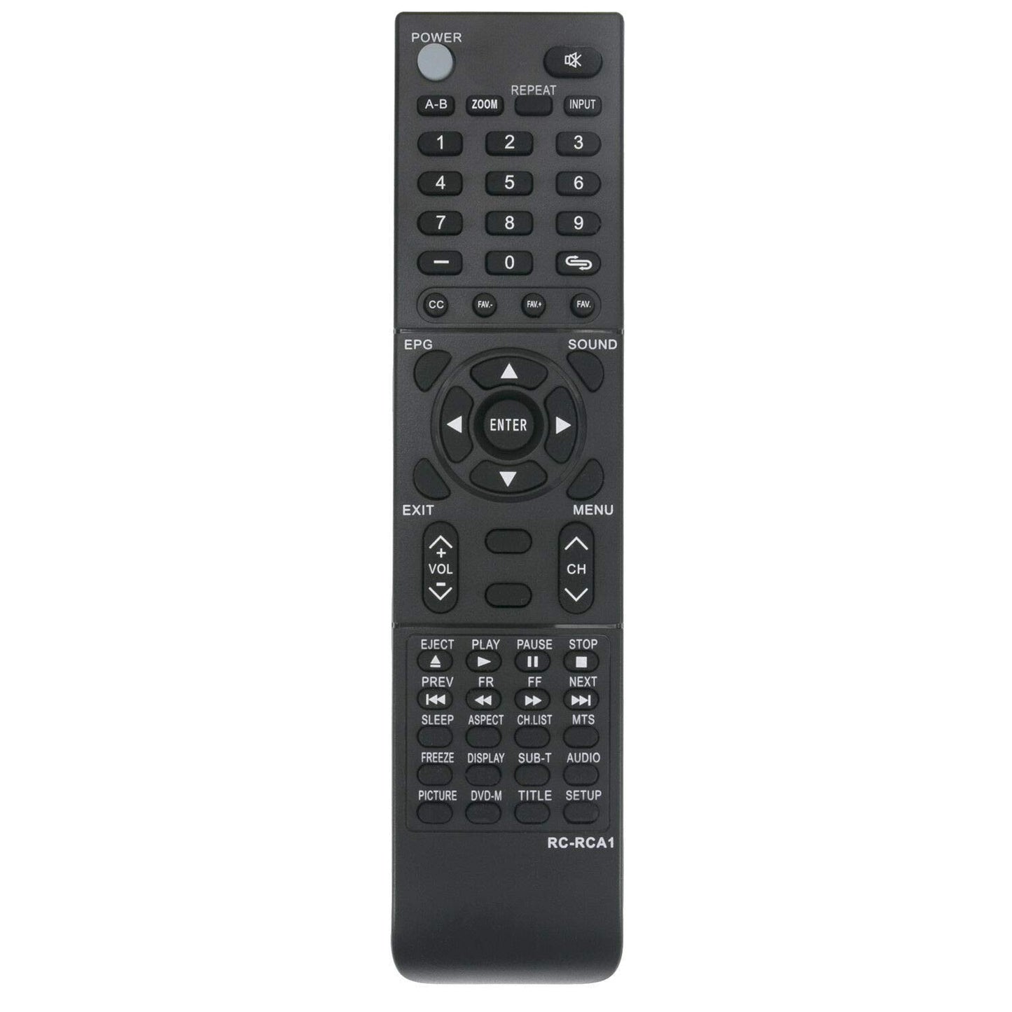 New RC-RCA1 Remote Control for RCA LCD LED TV 26LA30RQD WD11452 46LB45RQ